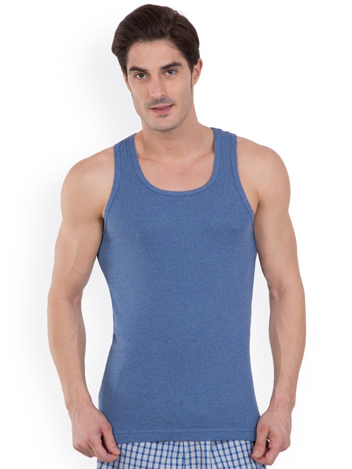 jockey men's cotton vest
