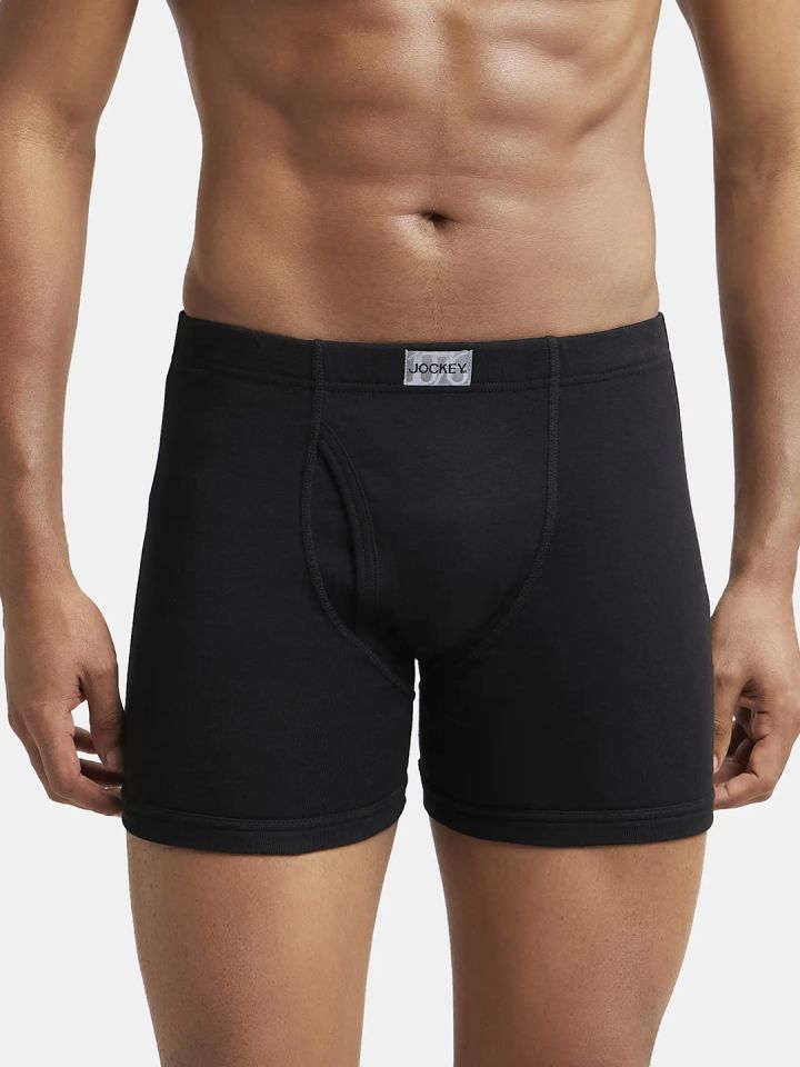 Jockey black boxer sales brief