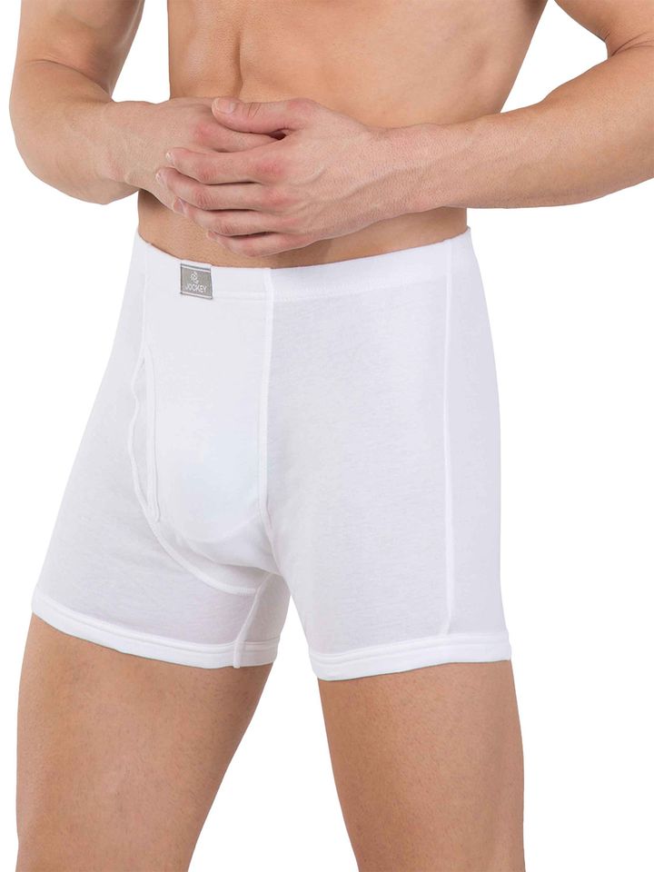 jockey white boxer shorts