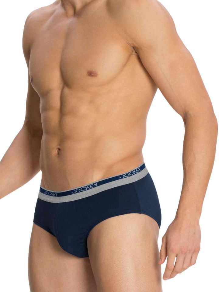Buy Jockey Men's Cotton Square Cut Briefs (Assorted-Colour May Vary) - Pack  of 2 at