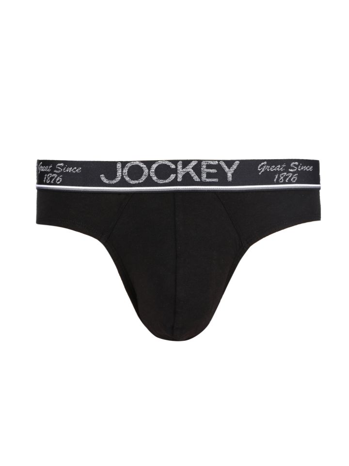 Buy Jockey Men Black Assorted Briefs