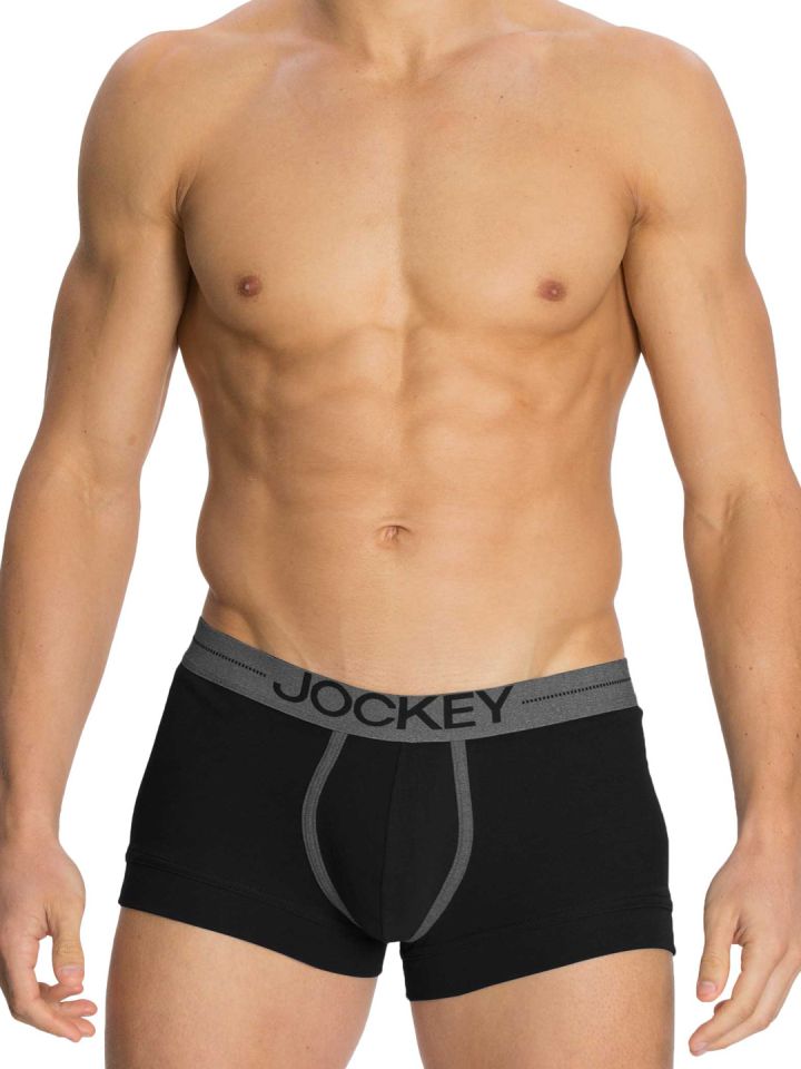 Buy Jockey Men Burgundy Solid Trunks
