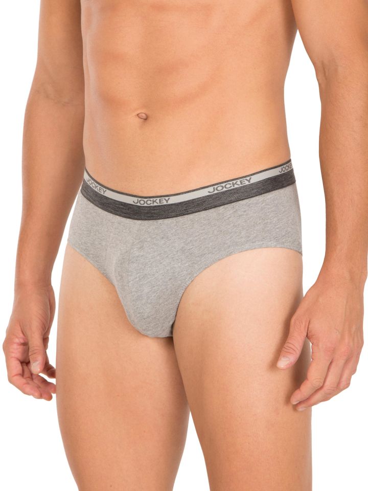 Buy Men's Super Combed Cotton Solid Brief with Ultrasoft Waistband - Deep  Navy 8037