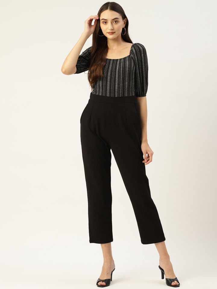 Magnetic clearance design jumpsuit
