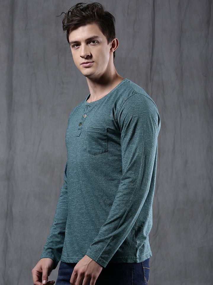 Buy Wrogn Men Teal Blue Solid Henley Neck T Shirt Tshirts For Men 2002025 Myntra These tasks are symlinks to my actual file which is kept under vcs. myntra