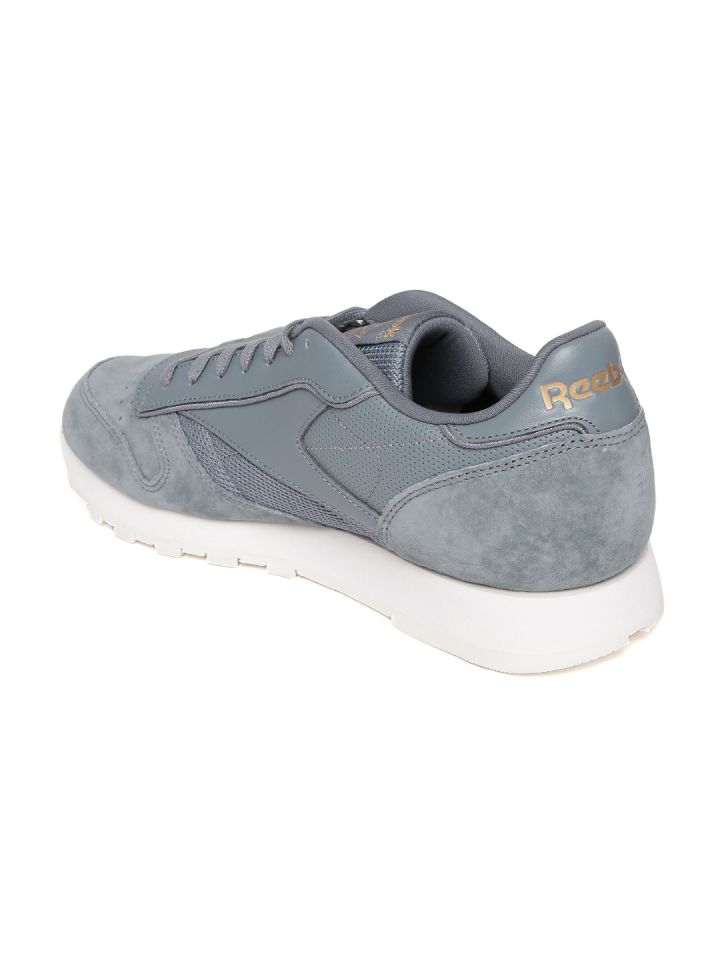 Reebok Classic Men Grey CL Leather ALR Sneakers