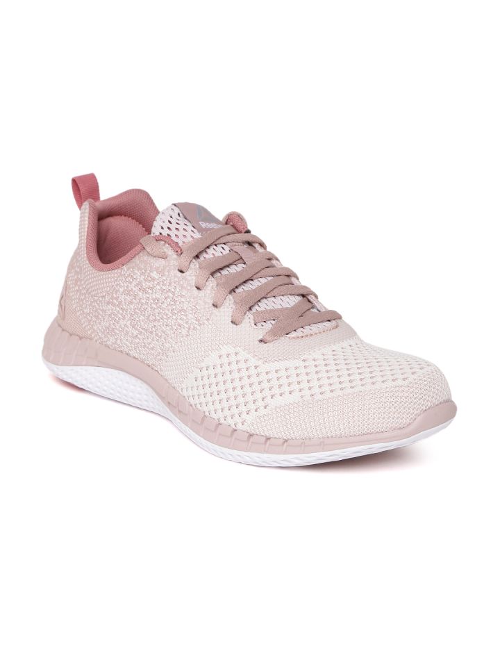dusty pink running shoes
