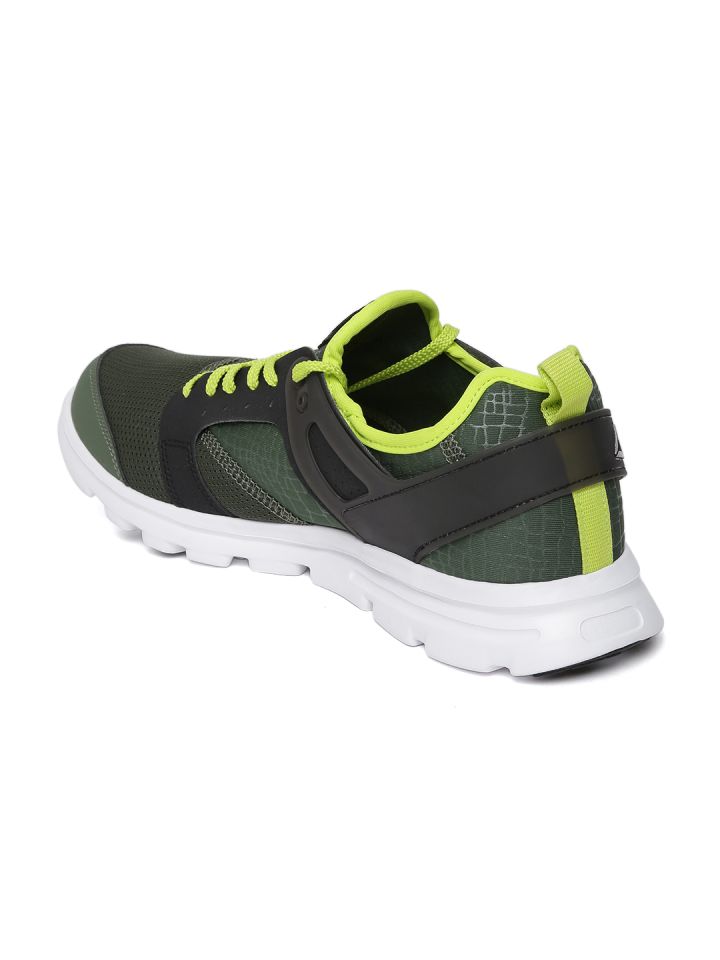 Buy Reebok Men Olive Green Amaze Running Shoes Sports Shoes for