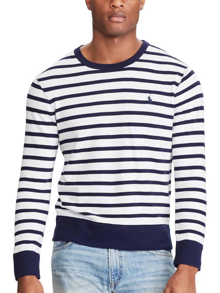 polo ralph lauren spectra striped spa terry hoodie