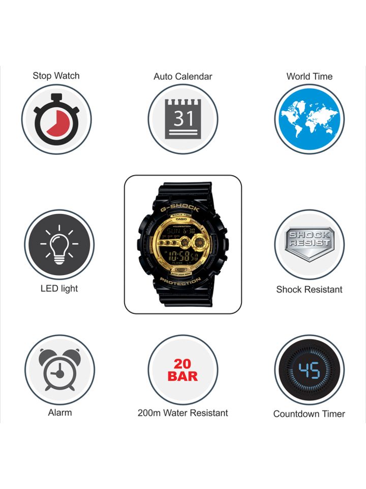 Buy CASIO G SHOCK Men Watch G340 GD 100GB 1DR Watches for Men