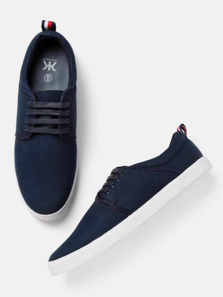 kook n keech navy blue sneakers