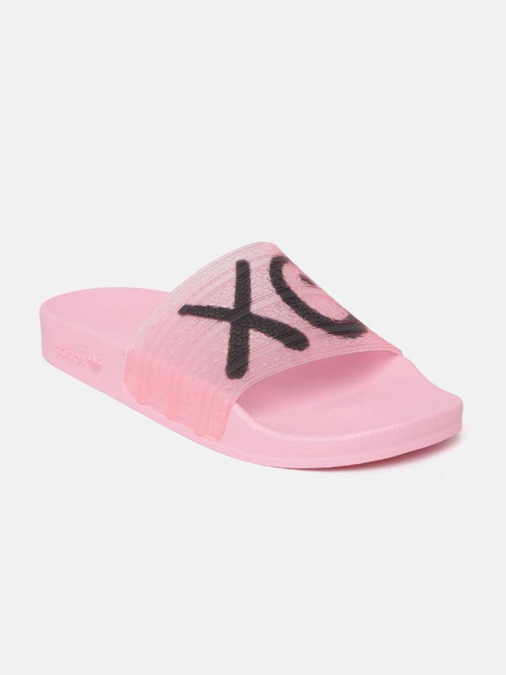 Mens pink sliders deals