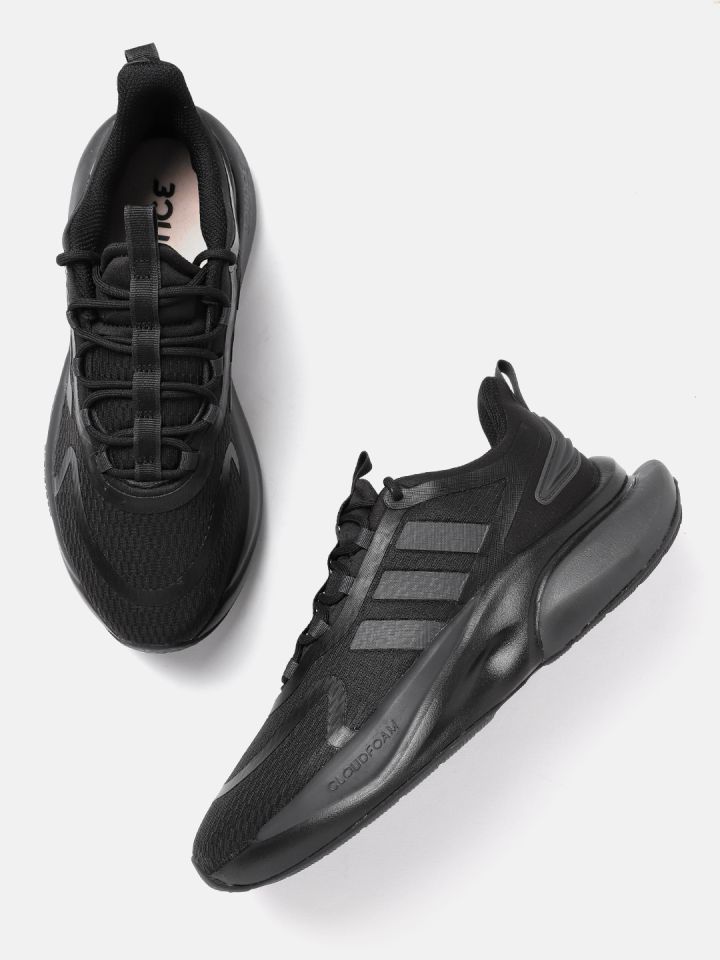 ADIDAS Men Woven Design Running Alphabounce Shoes