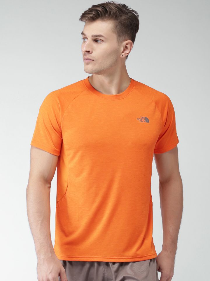 Orange north on sale face t shirt