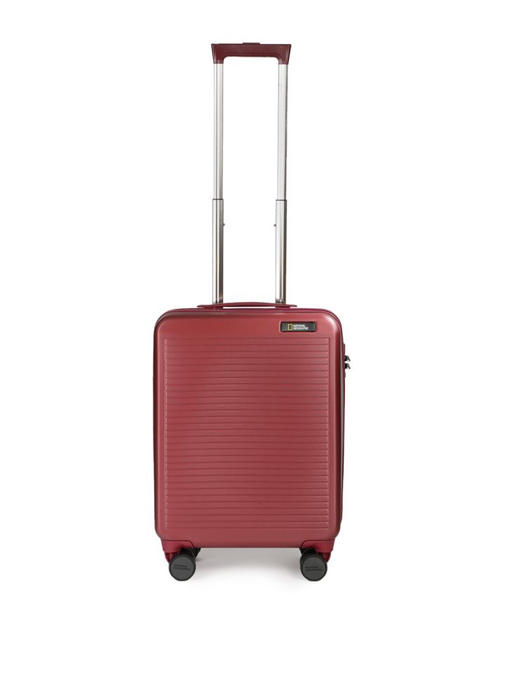Small red 2025 suitcase