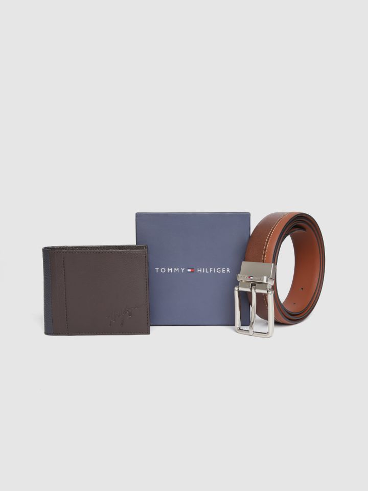 Tommy hilfiger belt and wallet set top