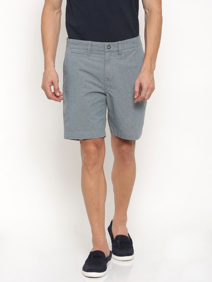 mens patterned chino shorts