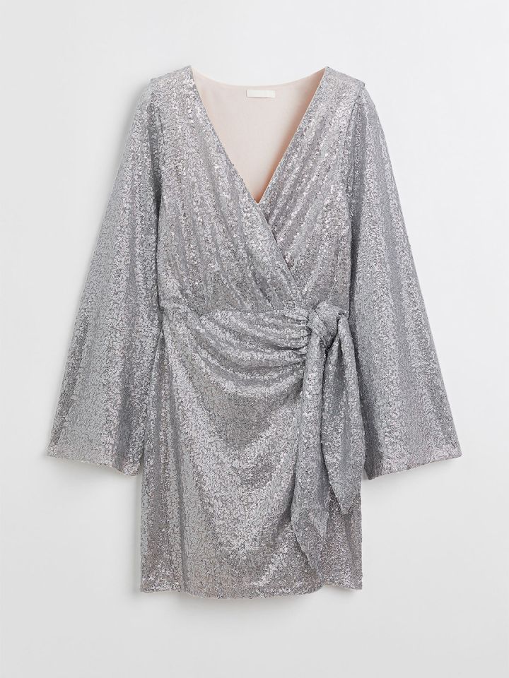 Sequin dress outlet myntra