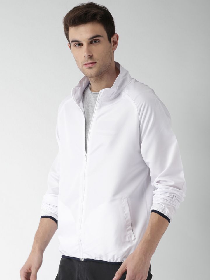 Mens white new arrivals lightweight jacket