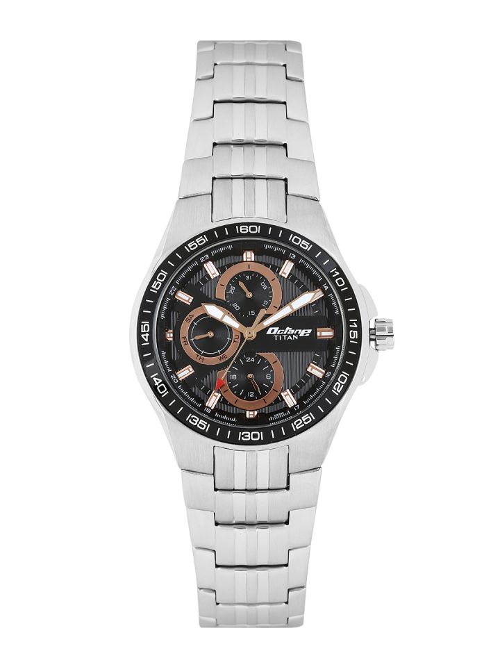 Buy Titan Men Black Analogue Watch Nj90041km01 Watches For Men 2014704 Myntra