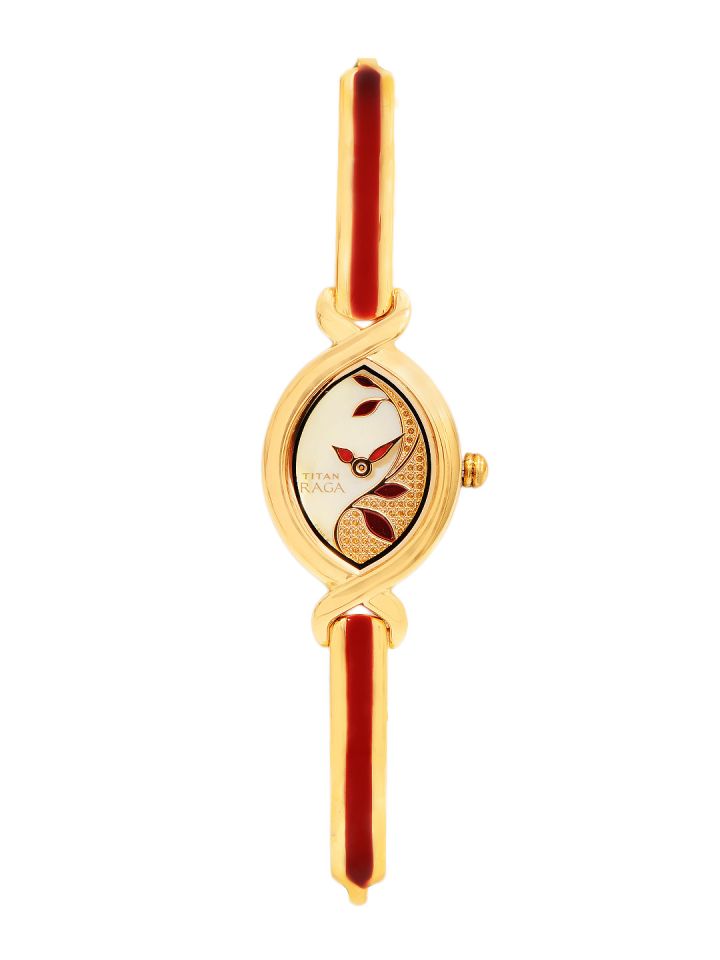 Buy Titan Raga Women Gold Toned Analogue Watch NJ2251YM24