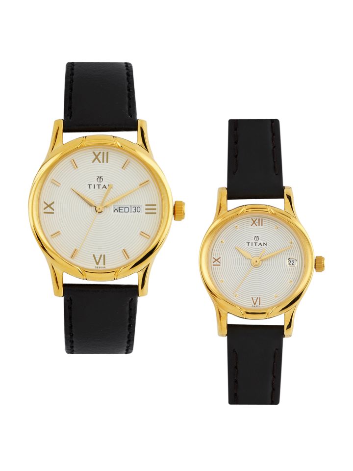 Titan his and her on sale watches
