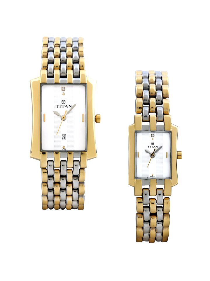 Titan watch sales gift set