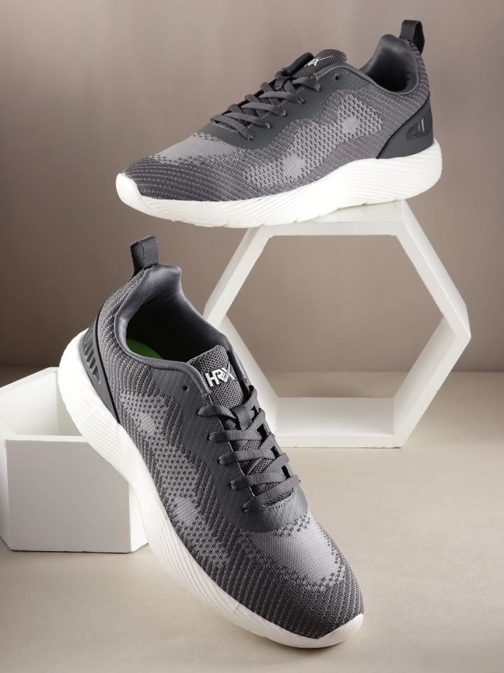 Hrx by hrithik roshan grey sneakers cheap
