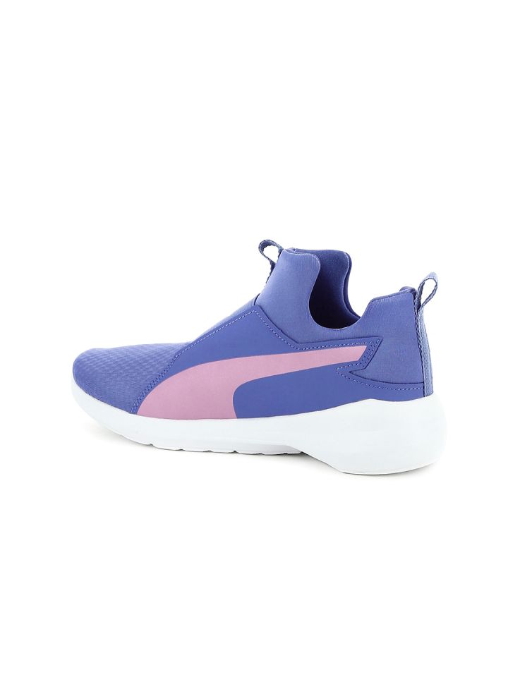 Puma rebel mid trainers ladies store