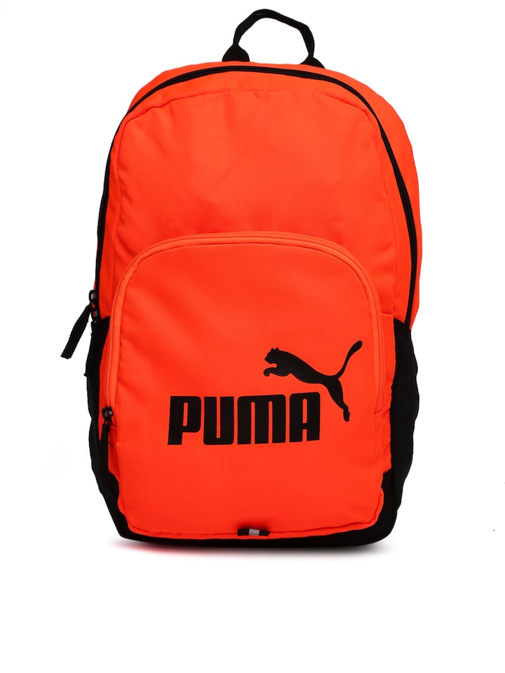 puma orange bag