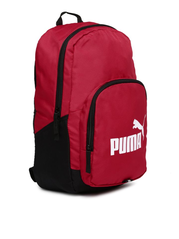 Puma red phase top backpack