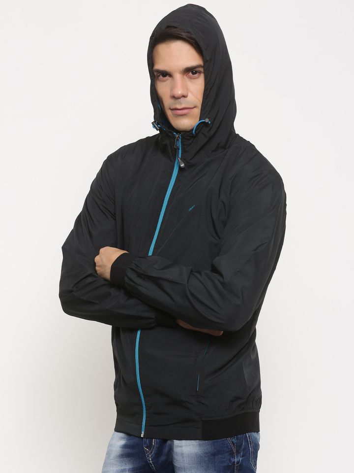 black jacket myntra