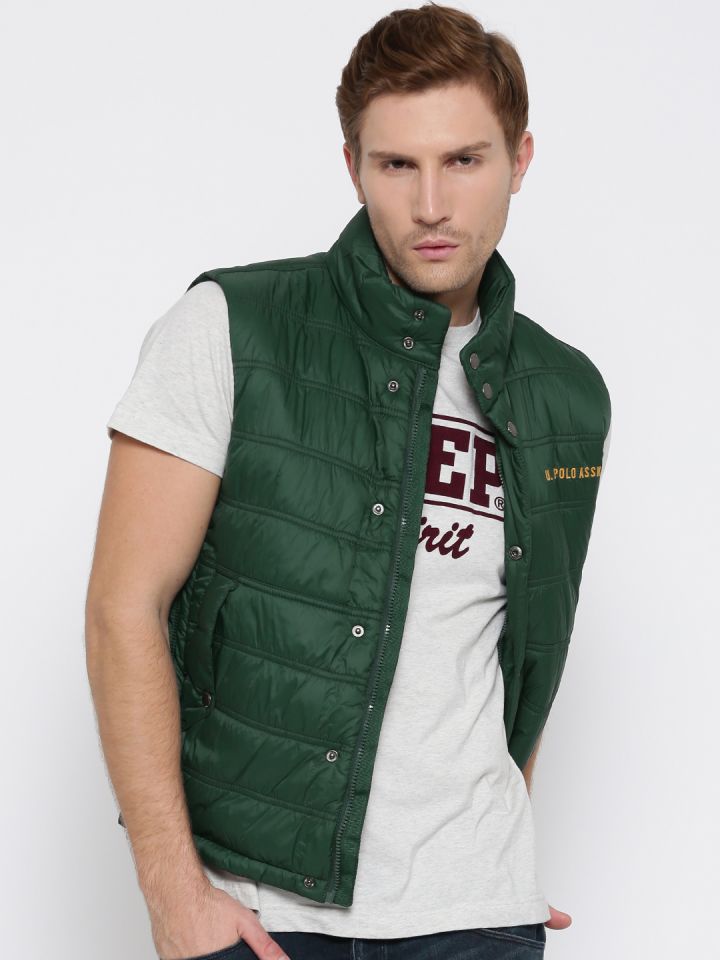 Us polo assn outlet sleeveless jacket