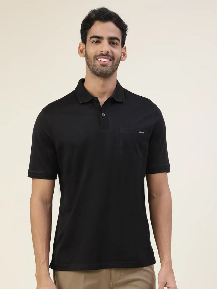 Buy Marks Spencer Men Polo Collar Cotton T Shirt Tshirts for