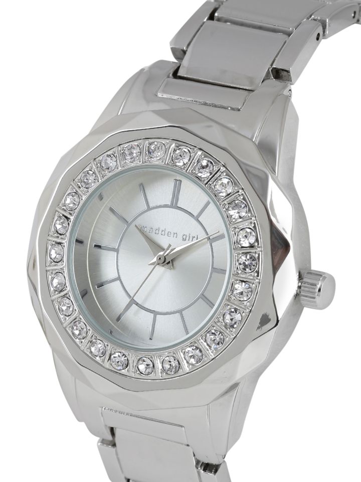 Madden girl silver watch hot sale