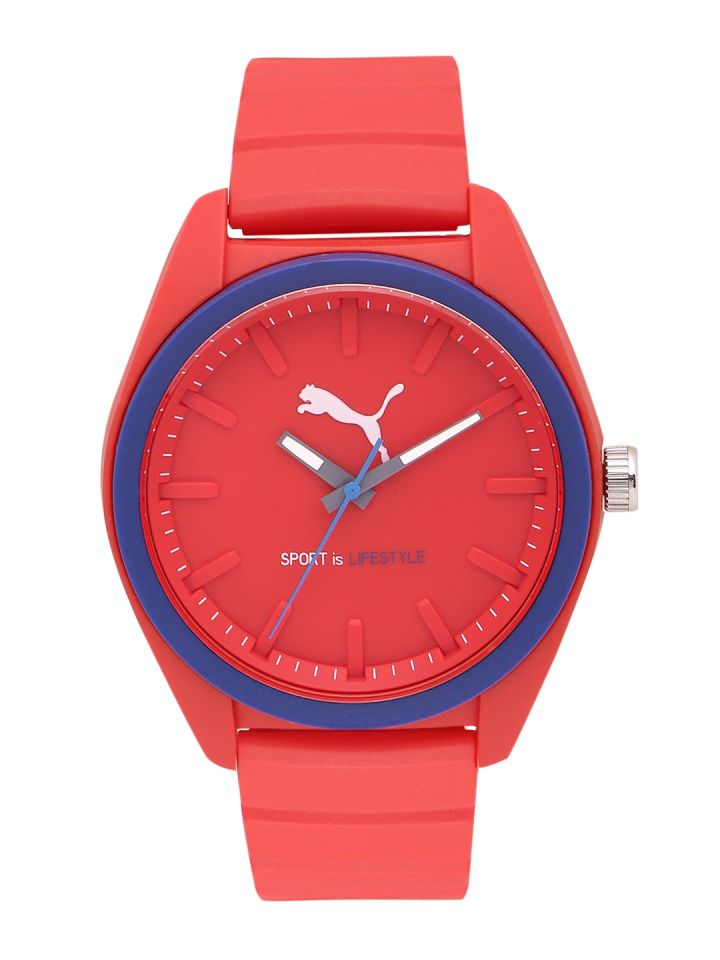 Puma Women Red Analogue Watch PU911241002