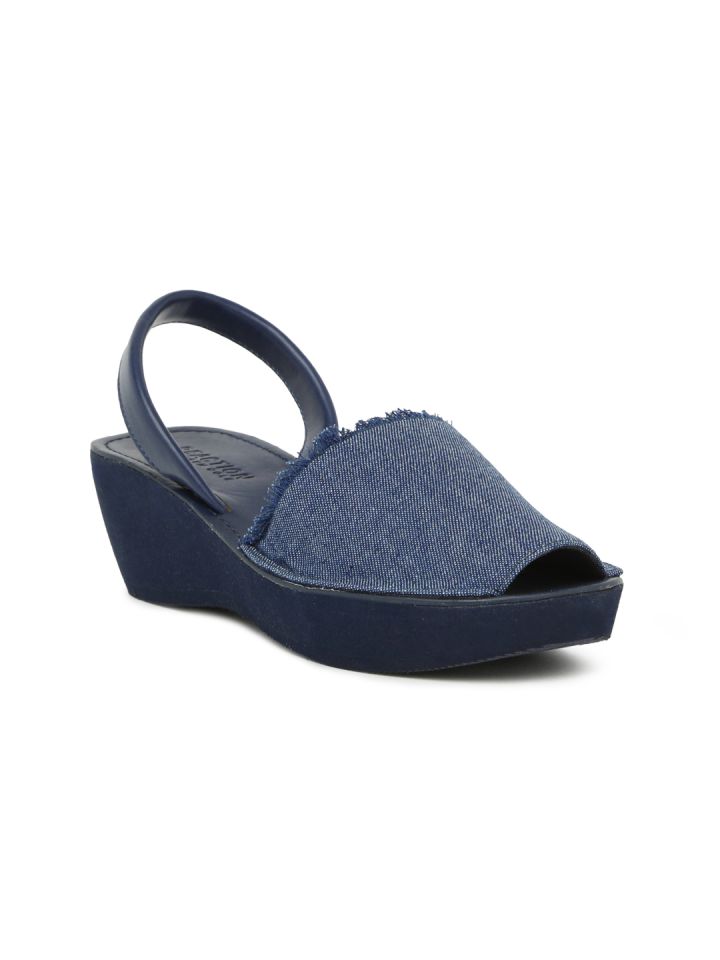 Buy Kenneth Cole Women Blue FINE GLASS Wedges Heels for Women