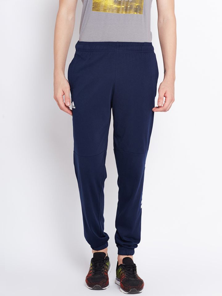 Adidas navy joggers clearance mens