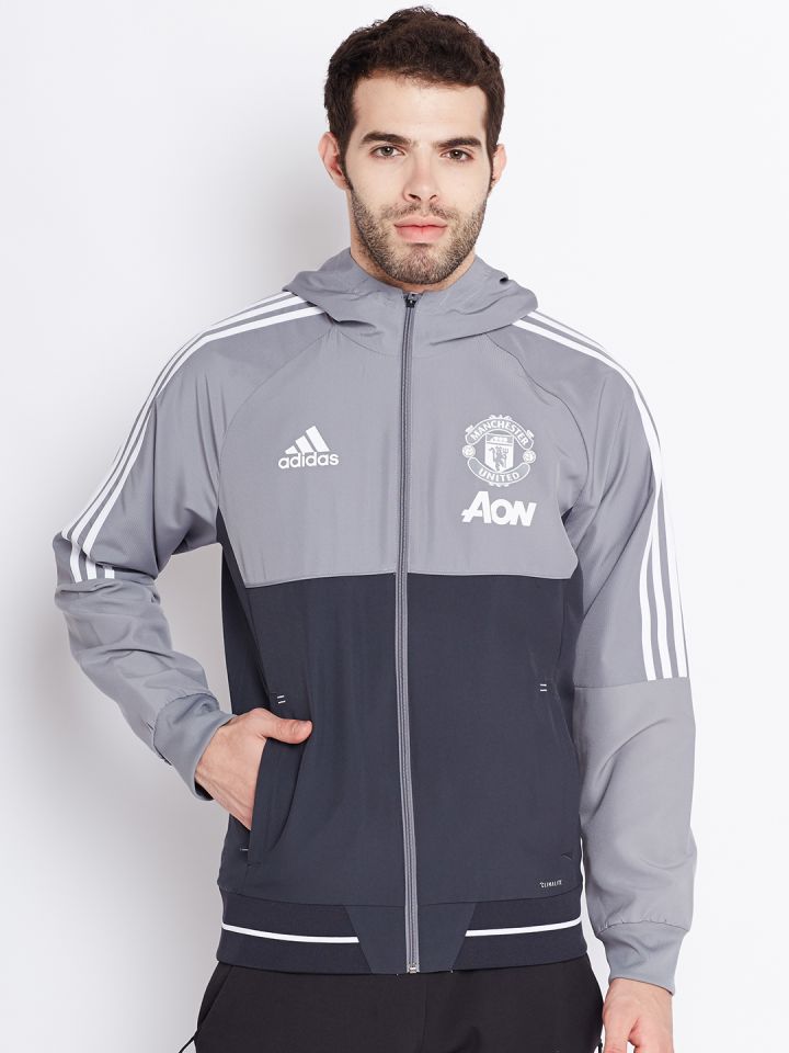 Grey store adidas jackets