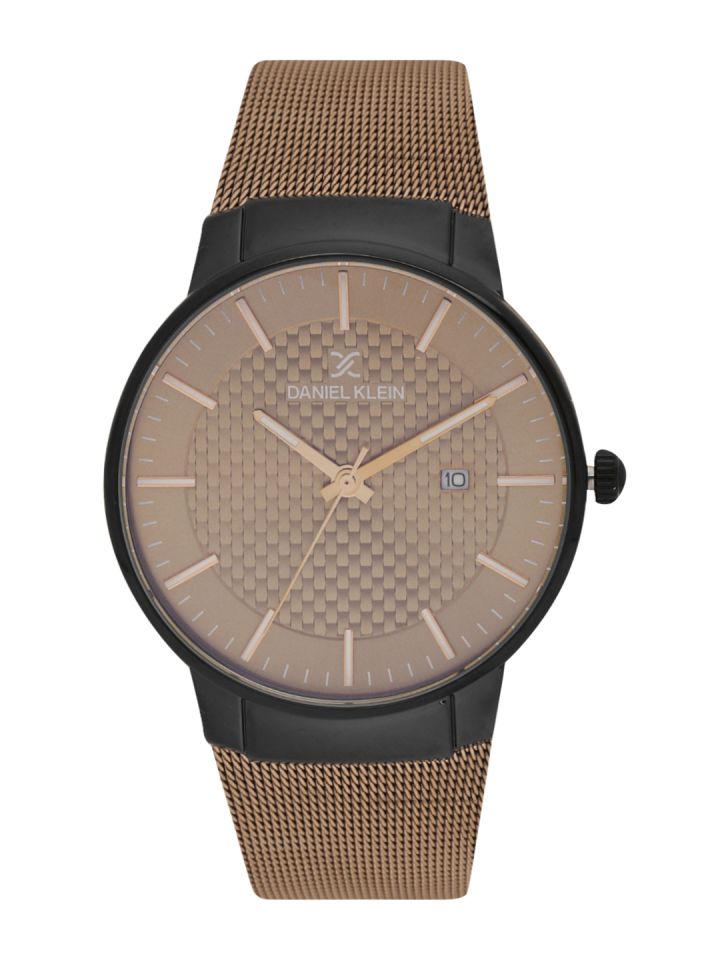 Buy Daniel Klein Men Bronze Toned Analogue Watch 11366 3 Watches