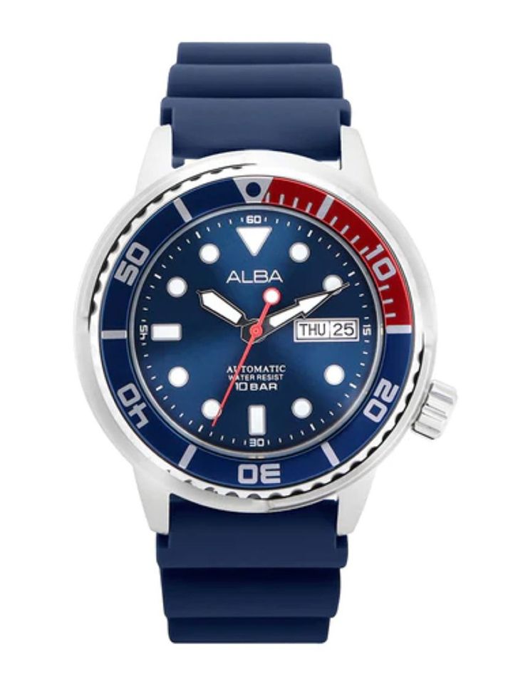 Buy Alba By Seiko Blue Red Rotating Bezel AL4251X1 Watches for