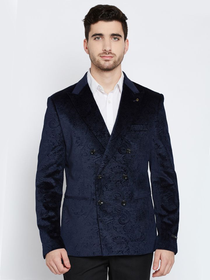 Party wear discount shirt with blazer