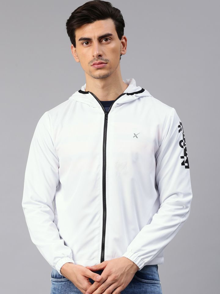 Hrx white jacket shop