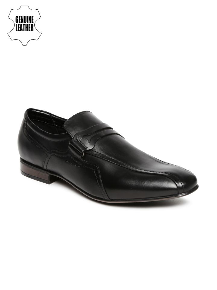 black work loafers