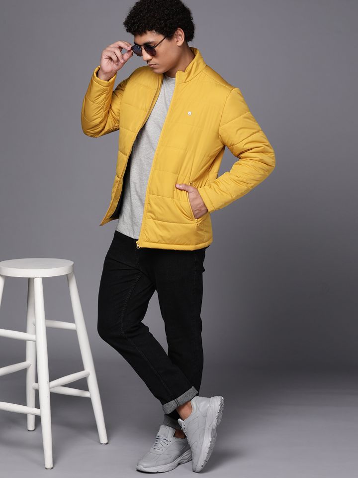 Allen solly yellow jacket top