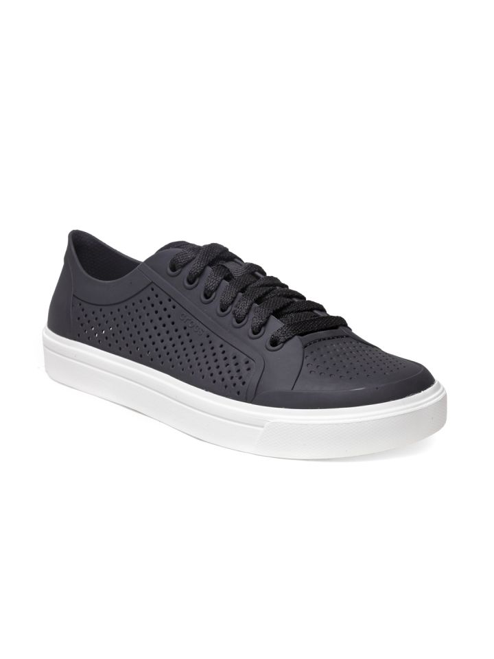 crocs perforated sneakers