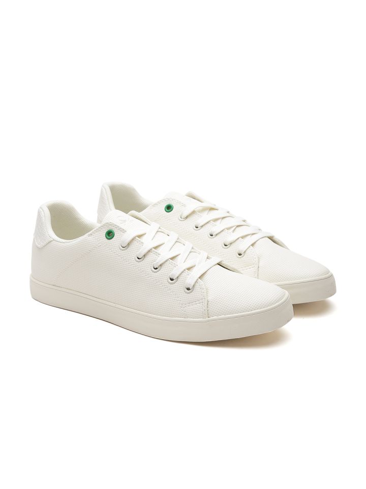 Ucb white hotsell sneakers myntra