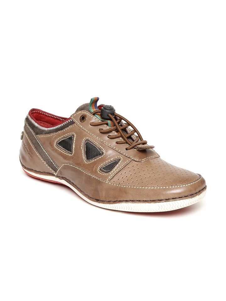 buckaroo men's leather sneakers