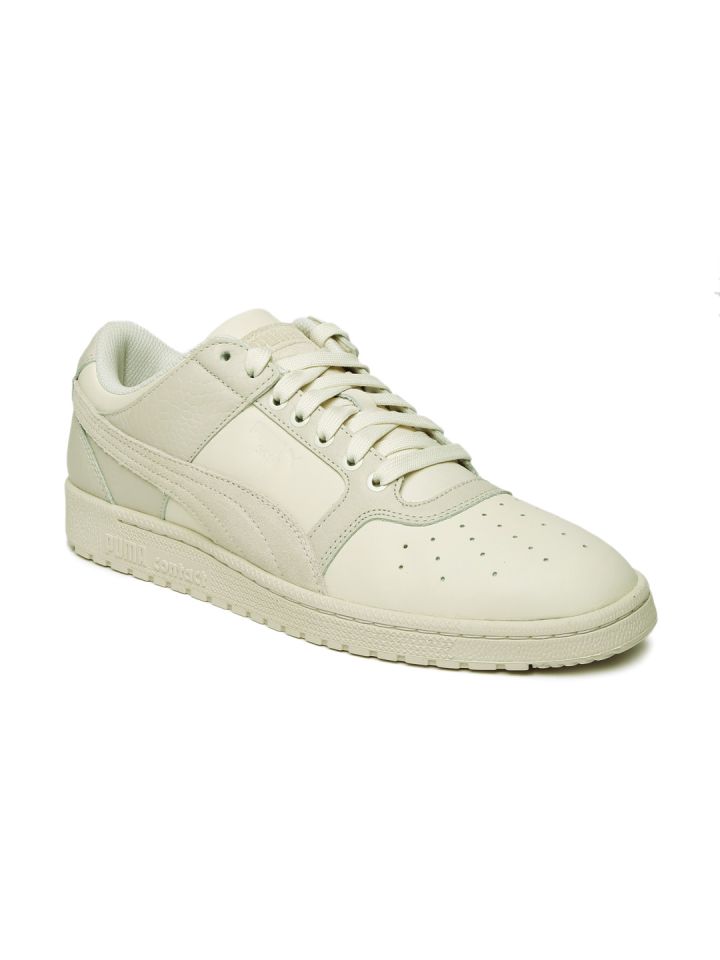 doden hoofdkussen Nauwgezet Buy Puma Unisex Off White Sky II Lo Leather Sneakers - Casual Shoes for  Unisex 2041383 | Myntra