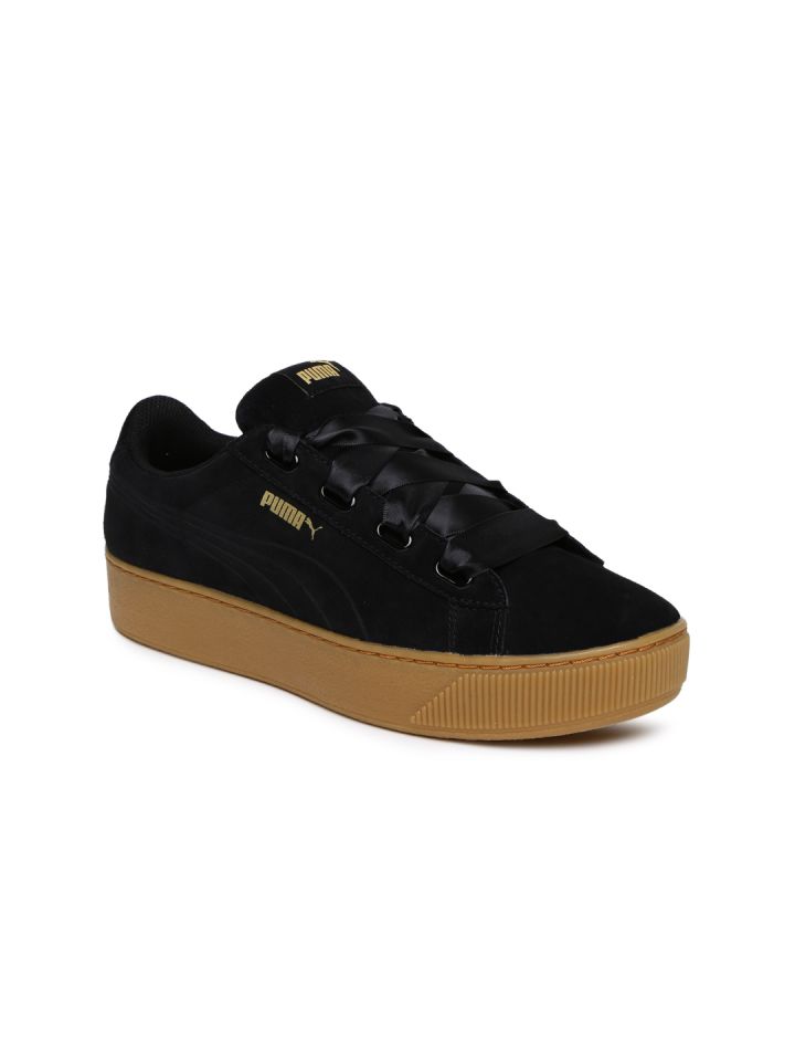 Puma suede new arrivals vikky platform